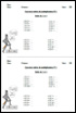 Miniature tables multiplication