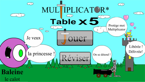 Jeu Multiplication